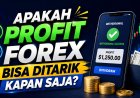 Apakah Profit Forex Bisa Ditarik Kapan Saja?