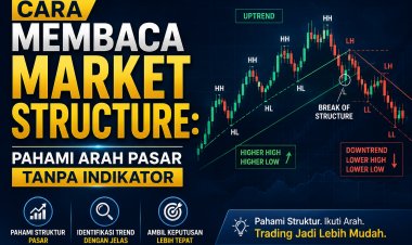 Cara Membaca Market Structure: Pahami Arah Pasar Tanpa Indikator