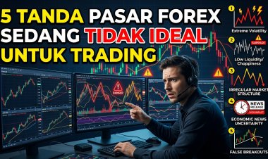 5 Tanda Pasar Forex Sedang Tidak Ideal untuk Trading