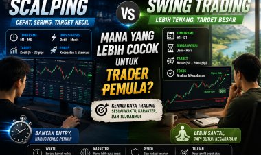 Scalping vs Swing Trading: Mana yang Lebih Cocok untuk Trader Pemula?