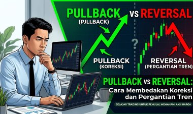 Pullback vs Reversal: Cara Membedakan Koreksi dan Pergantian Tren