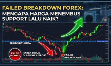 Failed Breakdown Forex: Mengapa Harga Menembus Support Lalu Naik?