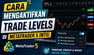Cara Mengaktifkan Trade Levels di MetaTrader 5 (MT5)