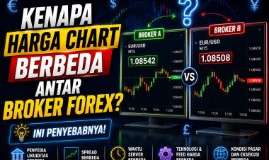 Kenapa Harga Chart Berbeda Antar Broker Forex?