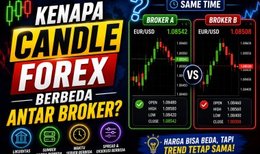 Kenapa Candle Forex Berbeda Antar Broker?