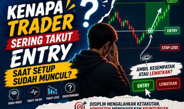 Kenapa Trader Sering Takut Entry Saat Setup Sudah Muncul?