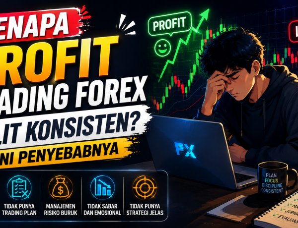 Kenapa Profit Trading Forex Sulit Konsisten? Ini Penyebabnya