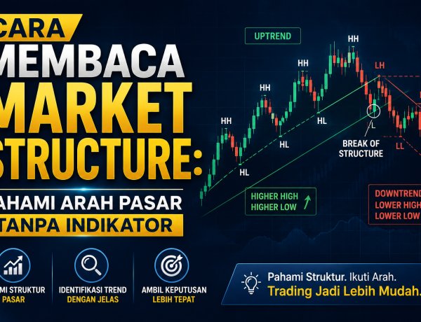 Cara Membaca Market Structure: Pahami Arah Pasar Tanpa Indikator