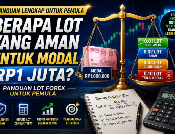 Berapa Lot yang Aman untuk Modal Rp1 Juta? Panduan Lot Forex untuk Pemula