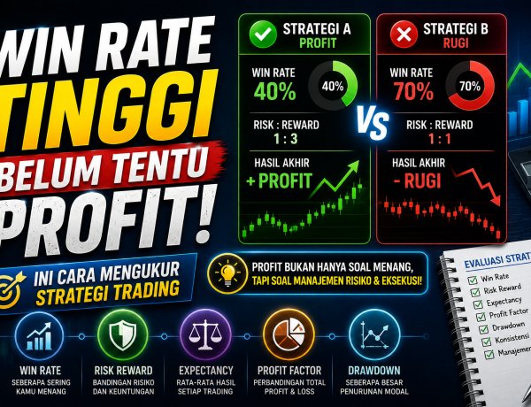 Win Rate Tinggi Belum Tentu Profit! Ini Cara Mengukur Strategi Trading
