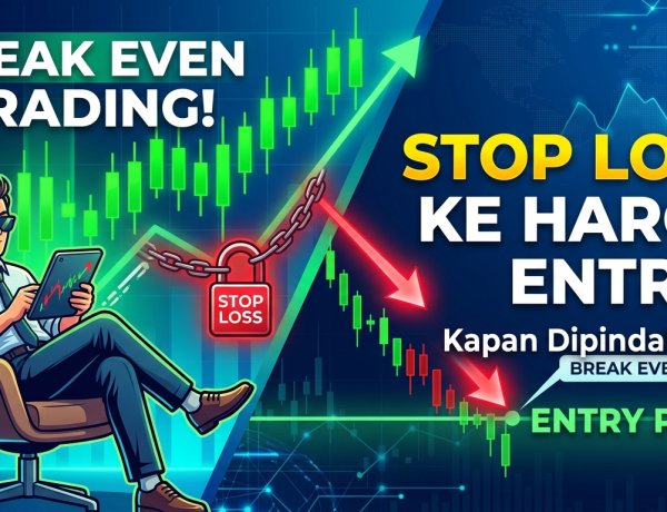 Break Even dalam Trading: Kapan Stop Loss Dipindahkan ke Harga Entry?