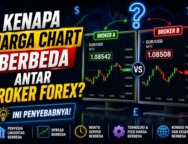 Kenapa Harga Chart Berbeda Antar Broker Forex?