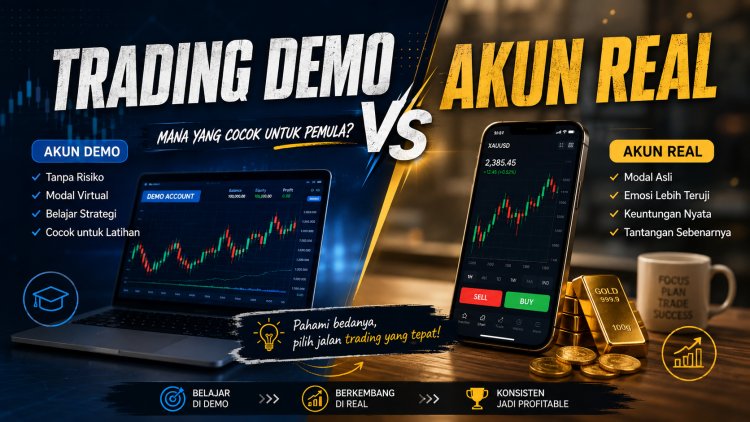 Trading Demo vs Akun Real: Mana yang Cocok untuk Pemula?
