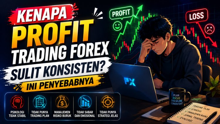 Kenapa Profit Trading Forex Sulit Konsisten? Ini Penyebabnya