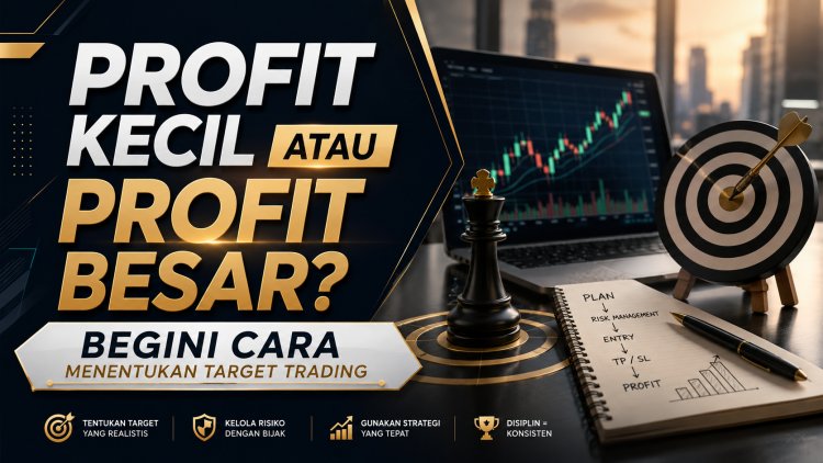 Profit Kecil atau Profit Besar? Begini Cara Menentukan Target Trading