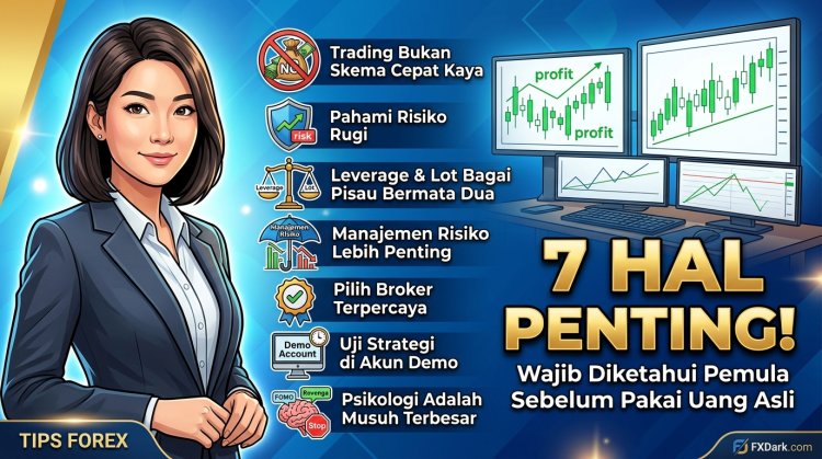 7 Hal Penting Tentang Trading Forex yang Wajib Diketahui Pemula Sebelum Pakai Uang Asli