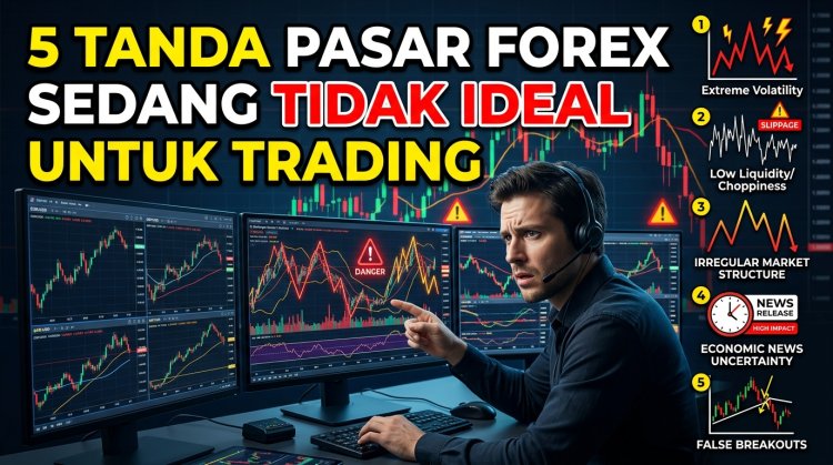 5 Tanda Pasar Forex Sedang Tidak Ideal untuk Trading