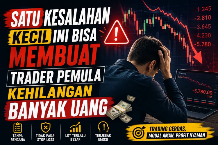 Satu Kesalahan Trading yang Bisa Membuat Trader Pemula Kehilangan Banyak Uang
