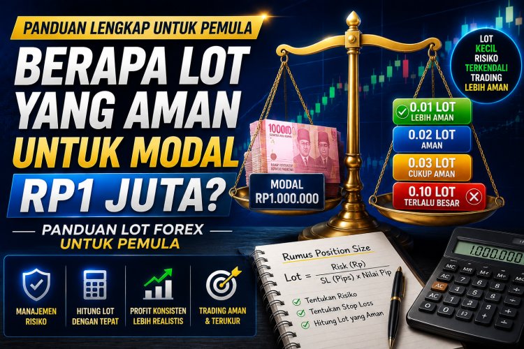 Berapa Lot yang Aman untuk Modal Rp1 Juta? Panduan Lot Forex untuk Pemula
