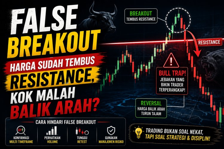 False Breakout: Harga Sudah Tembus Resistance, Kok Malah Balik Arah?