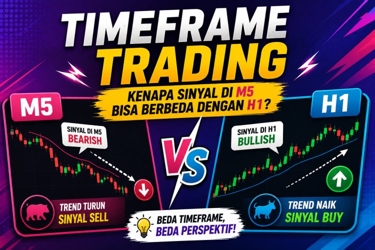 Timeframe Trading: Kenapa Sinyal di M5 Bisa Berbeda dengan H1?