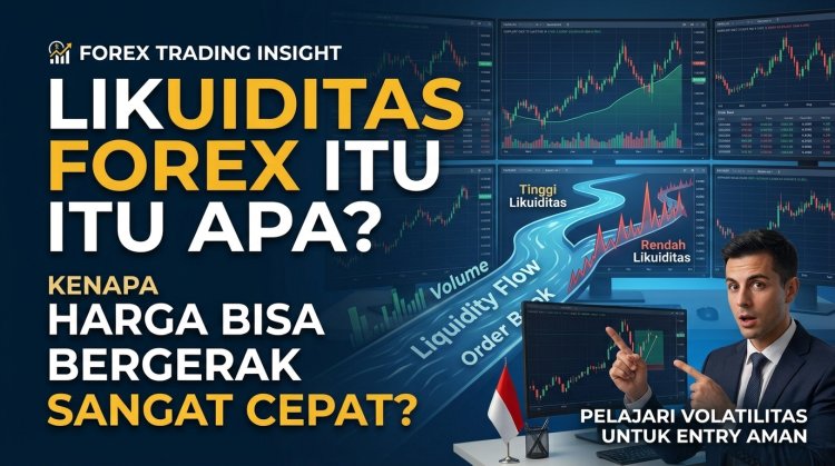 Likuiditas Forex Itu Apa? Kenapa Harga Bisa Bergerak Sangat Cepat?