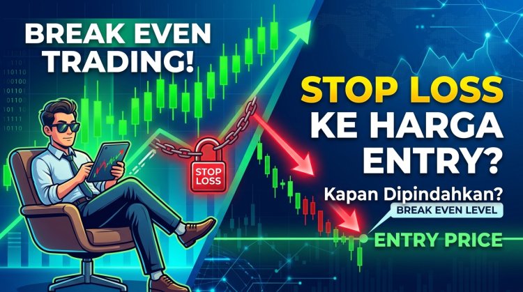 Break Even dalam Trading: Kapan Stop Loss Dipindahkan ke Harga Entry?