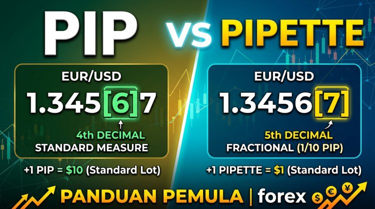 Pip vs Pipette dalam Forex: Apa Bedanya? Panduan untuk Pemula