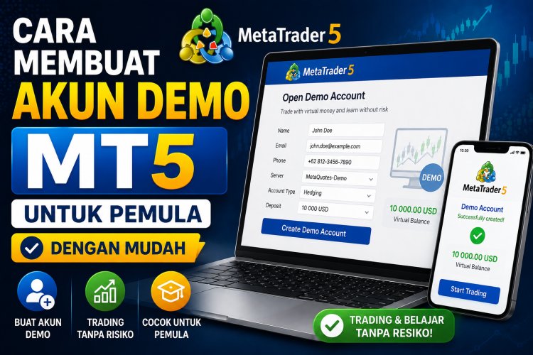 Cara Membuat Akun Demo MT5 untuk Pemula dengan Mudah