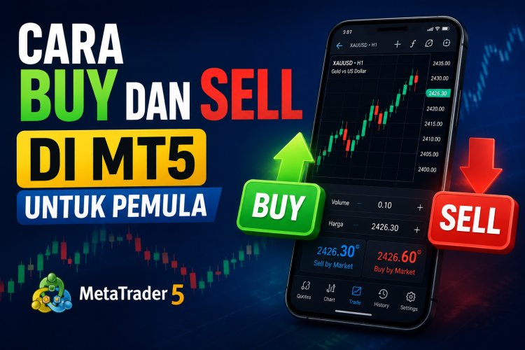 Cara Buy dan Sell di MT5 untuk Pemula