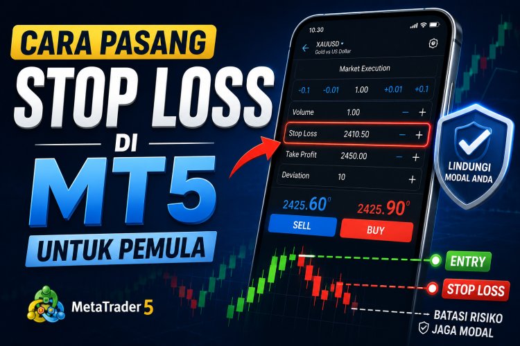 Cara Pasang Stop Loss di MT5 untuk Pemula
