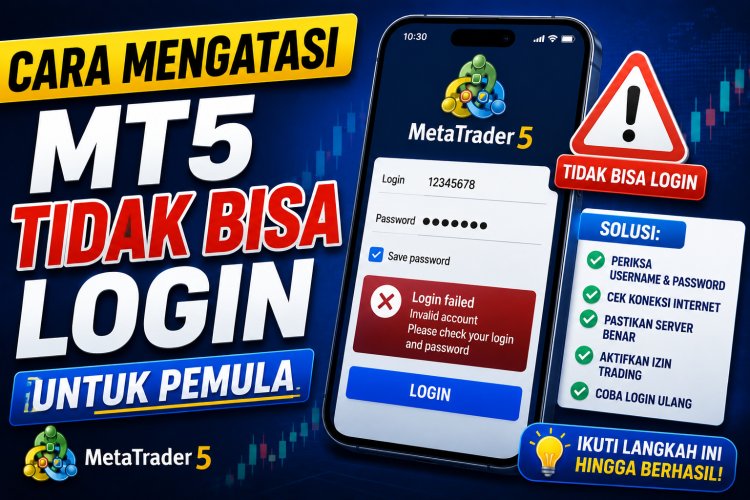 Server MT5 Tidak Ditemukan: Penyebab dan Cara Mengatasinya