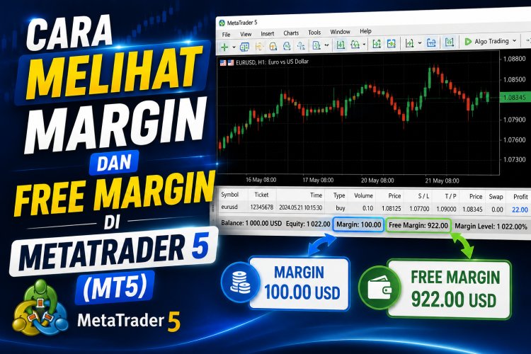 Cara Melihat Margin dan Free Margin di MetaTrader 5 (MT5)