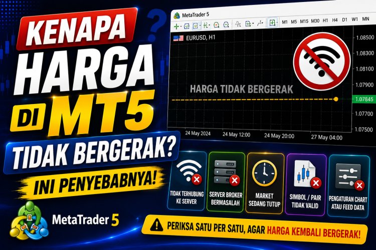Kenapa Harga di MT5 Tidak Bergerak? Ini Penyebabnya