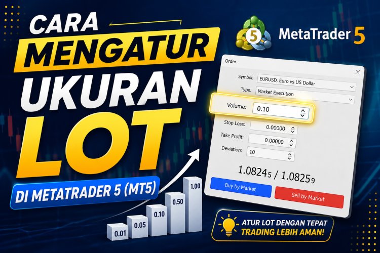 Cara Mengatur Ukuran Lot di MetaTrader 5 (MT5)