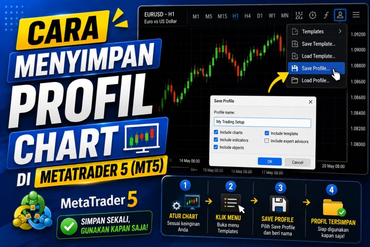 Cara Menyimpan Profil Chart di MetaTrader 5 (MT5)