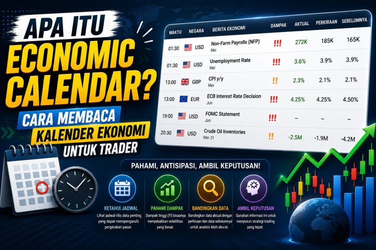 Apa Itu Economic Calendar? Cara Membaca Kalender Ekonomi untuk Trader