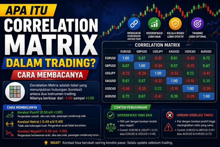 Apa Itu Correlation Matrix dalam Trading? Cara Membacanya