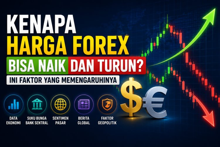 Kenapa Harga Forex Bisa Naik dan Turun? Ini Faktor yang Memengaruhinya