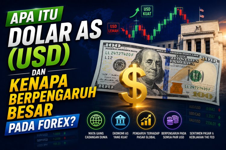 Apa Itu Dolar AS (USD) dan Kenapa Berpengaruh Besar pada Forex?