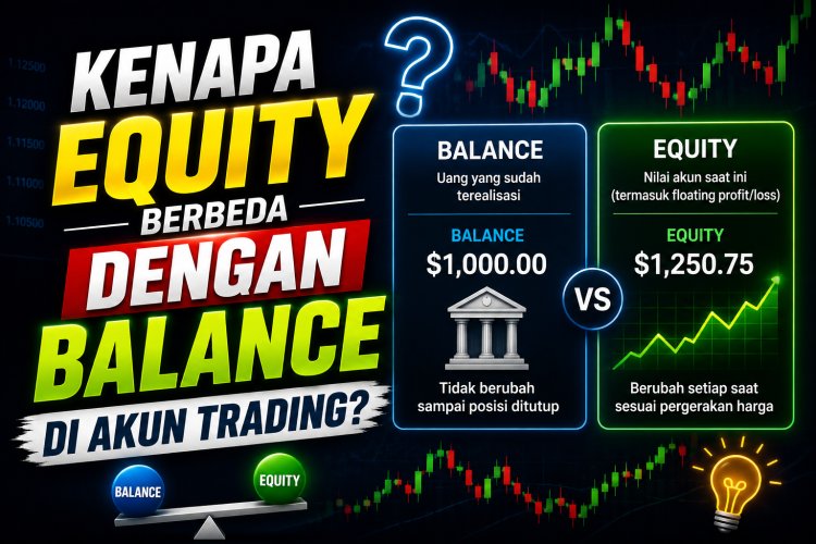 Kenapa Equity Berbeda dengan Balance di Akun Trading?