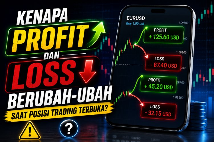 Kenapa Profit dan Loss Berubah-ubah Saat Posisi Trading Terbuka?