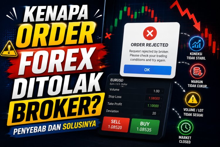 Kenapa Order Forex Ditolak Broker? Penyebab dan Solusinya