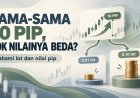 Profit 10 Pip, Kenapa Jumlah Uangnya Bisa Berbeda?