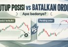 Menutup Posisi dan Membatalkan Order: Apa Bedanya?