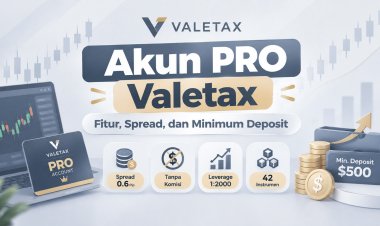 Akun PRO Valetax: Fitur, Spread, dan Minimum Deposit