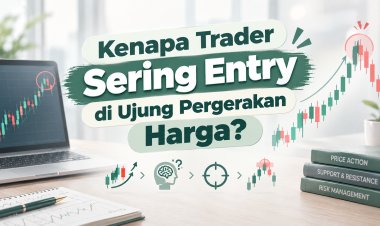Kenapa Trader Sering Entry di Ujung Pergerakan Harga?