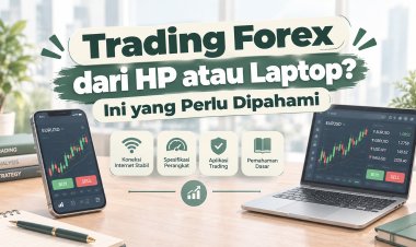 Trading Forex dari HP atau Laptop? Ini yang Perlu Dipahami