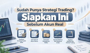 Sudah Punya Strategi Trading? Siapkan Ini Sebelum Akun Real