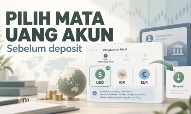 Sebelum Deposit, Pahami Cara Memilih Mata Uang Akun Trading